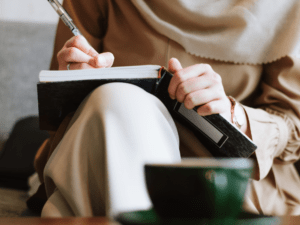 How to journal is half learned and half you